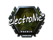 Sticker | electronic (Foil) | London 2018 image