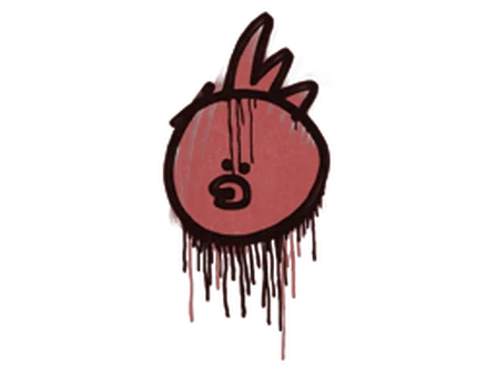 Sealed Graffiti | Bock Bock (Blood Red) image