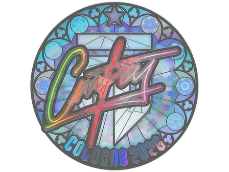Sticker | cmtry (Holo) | Cologne 2026 image