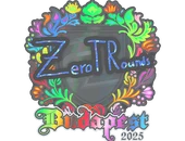Sticker | ztr (Holo) | Budapest 2025 image