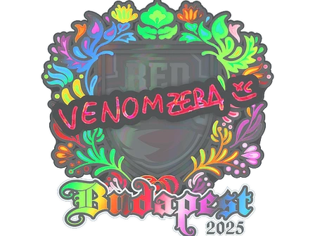 Sticker | venomzera (Holo) | Budapest 2025 image
