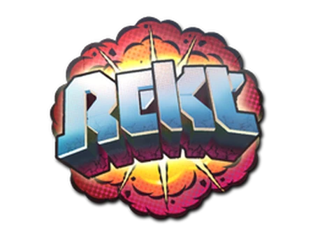 Sticker | Rekt (Holo) image