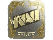 Sticker | w0nderful (Gold) | Austin 2025 image
