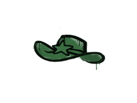 Sealed Graffiti | Sheriff (Jungle Green) image