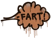 Sealed Graffiti | Fart (Tiger Orange) image