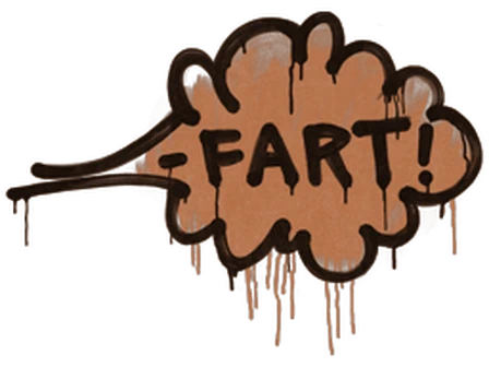 Sealed Graffiti | Fart (Tiger Orange) image