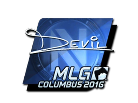 Sticker | DEVIL (Foil) | MLG Columbus 2016 image