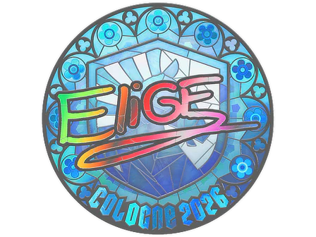 Sticker | EliGE (Holo) | Cologne 2026 image