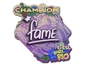 Sticker | fame (Champion) | Rio 2022 image
