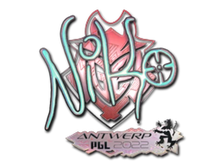 Sticker | NiKo (Holo) | Antwerp 2022 image