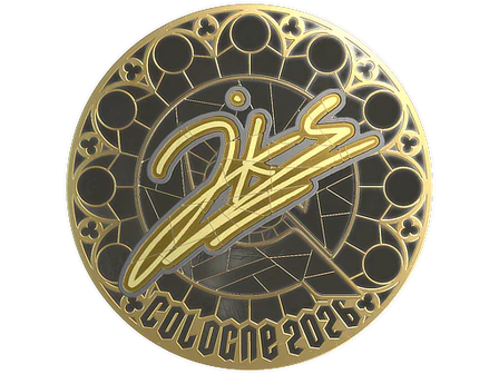 Sticker | jks (Gold) | Cologne 2026 image