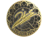 Sticker | jks (Gold) | Cologne 2026 image