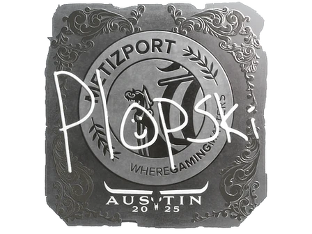 Sticker | Plopski (Foil) | Austin 2025 image