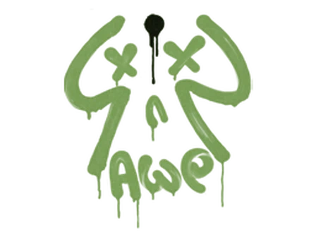 Sealed Graffiti | Recoil AWP (Battle Green) image