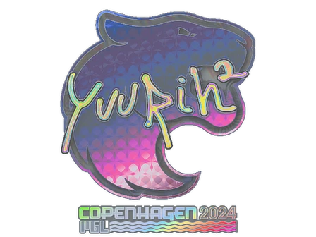 Sticker | yuurih (Holo) | Copenhagen 2024 image