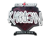 Sticker | karrigan (Foil) | Berlin 2019 image
