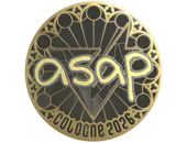 Sticker | asap (Gold) | Cologne 2026 image
