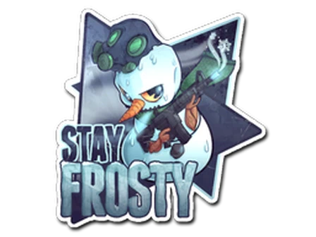 Sticker | Stay Frosty image