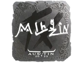 Sticker | mlhzin (Foil) | Austin 2025 image