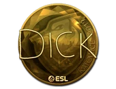 Sticker | DickStacy (Gold) | Katowice 2019 image