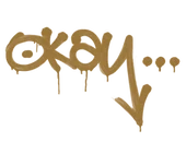 Sealed Graffiti | Okay (Desert Amber) image