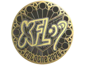 Sticker | xfl0ud (Gold) | Cologne 2026 image