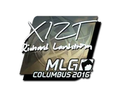 Sticker | Xizt (Foil) | MLG Columbus 2016 image