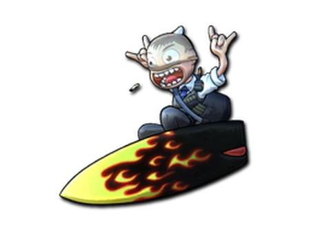 Sticker | Blaze Surf K (Foil) image