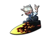 Sticker | Blaze Surf K (Foil) image