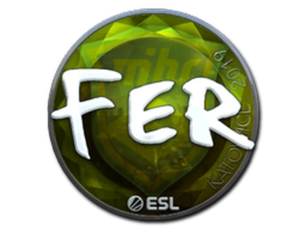 Sticker | fer (Foil) | Katowice 2019 image