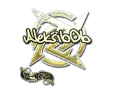 Sticker | Aleksib (Gold) | Paris 2023 image