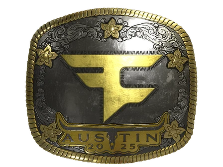 Sticker | FaZe Clan (Gold) | Austin 2025 image