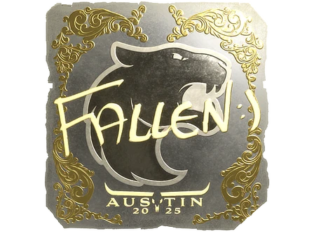 Sticker | FalleN (Gold) | Austin 2025 image