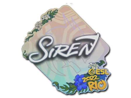 Sticker | S1ren | Rio 2022 image