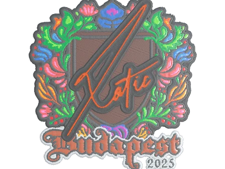 Sticker | XotiC (Embroidered) | Budapest 2025 image