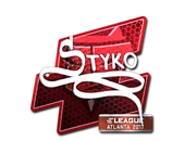 Sticker | STYKO (Foil) | Atlanta 2017 image