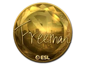 Sticker | Freeman (Gold) | Katowice 2019 image