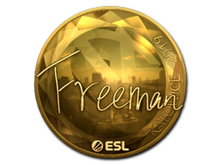 Sticker | Freeman (Gold) | Katowice 2019 image