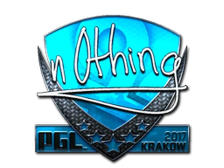 Sticker | n0thing (Foil) | Krakow 2017 image