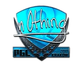 Sticker | n0thing (Foil) | Krakow 2017 image