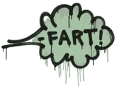 Sealed Graffiti | Fart (Cash Green) image