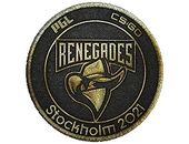 Patch | Renegades (Gold) | Stockholm 2021 image