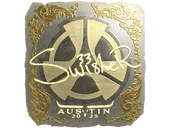 Sticker | Swisher (Gold) | Austin 2025 image