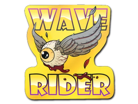 Sticker | Fools Gold Wave Rider image