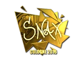 Sticker | Snax (Gold) | Cologne 2016 image