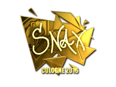 Sticker | Snax (Gold) | Cologne 2016 image