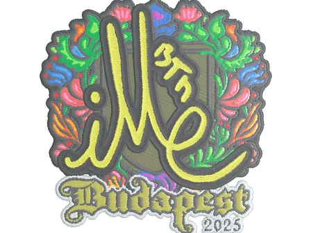 Sticker | iM (Embroidered) | Budapest 2025 image
