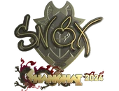 Sticker | Snax (Gold) | Shanghai 2024 image