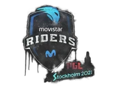 Sealed Graffiti | Movistar Riders | Stockholm 2021 image
