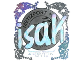 Sticker | isak (Holo) | Austin 2025 image